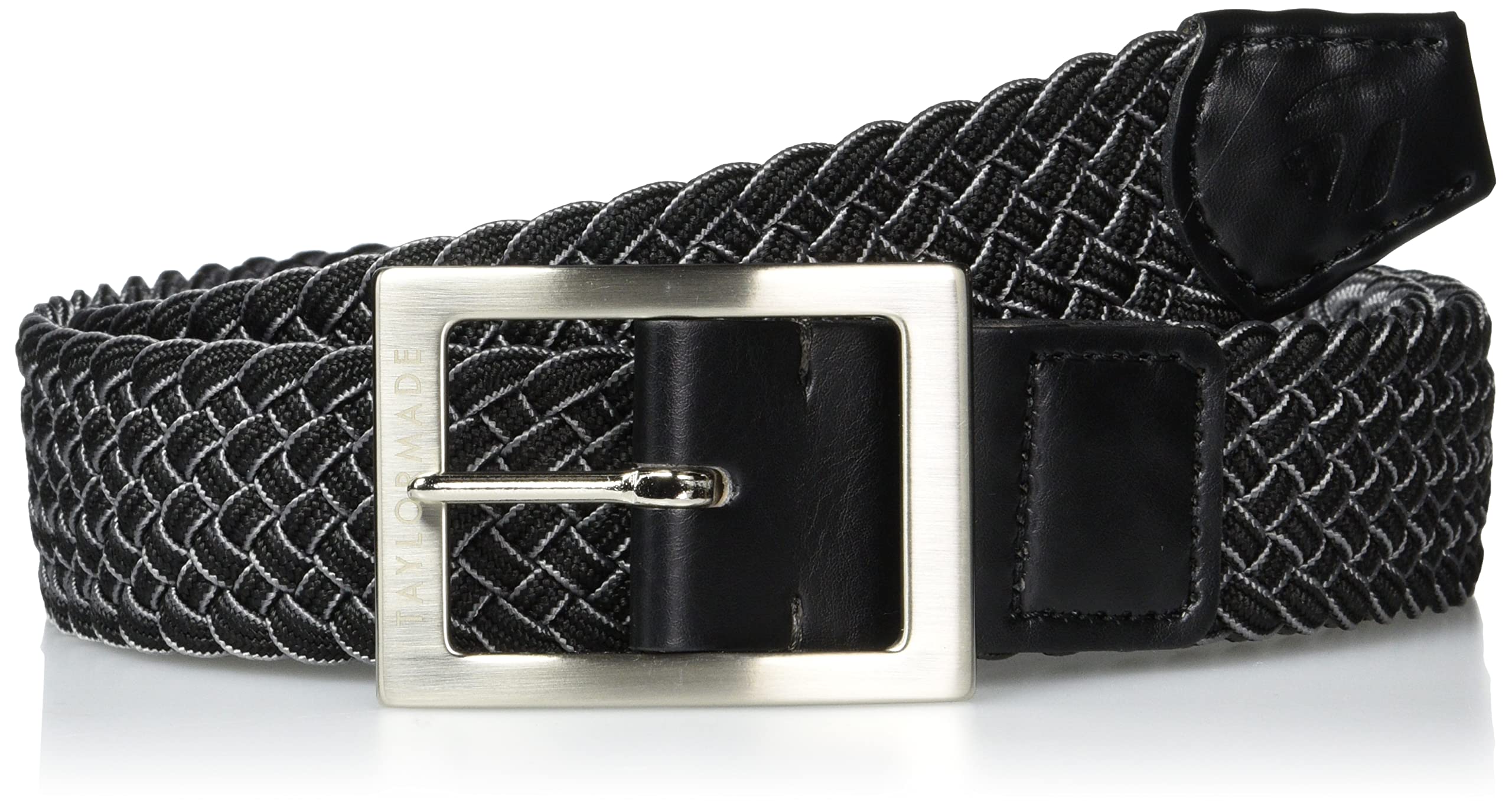 TaylorMade Golf TJ050 Men's Reversible Mesh Belt M, black / charcoal