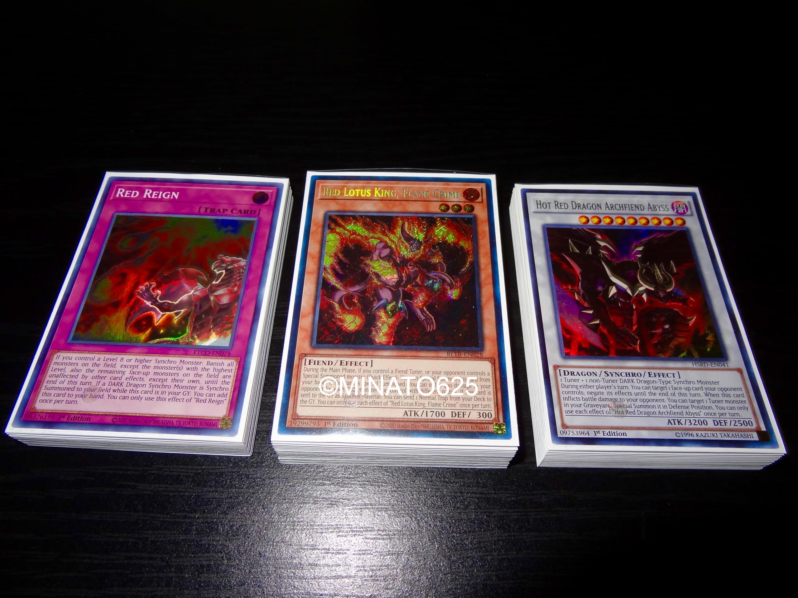 Amazon.com: Yu-Gi-Oh! Yugioh Complete Hot Red Dragon Archfiend Deck  Tournament Ready : Toys & Games