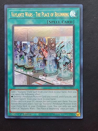 Vaylantz Wars - El lugar del comienzo - TAMA-EN011 - Tactical Masters - Ultra Rare