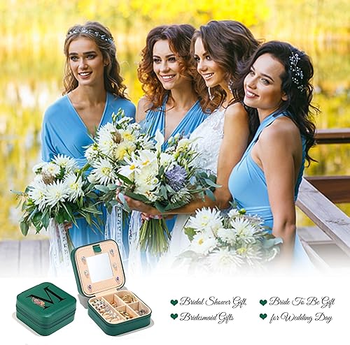 Miniatura 9 de Parima Regalos de cumpleaños para mamá y madre joyero de viaje pequeño personalizado para mujeres, regalos del día de la madre, mejor mamá, abuela