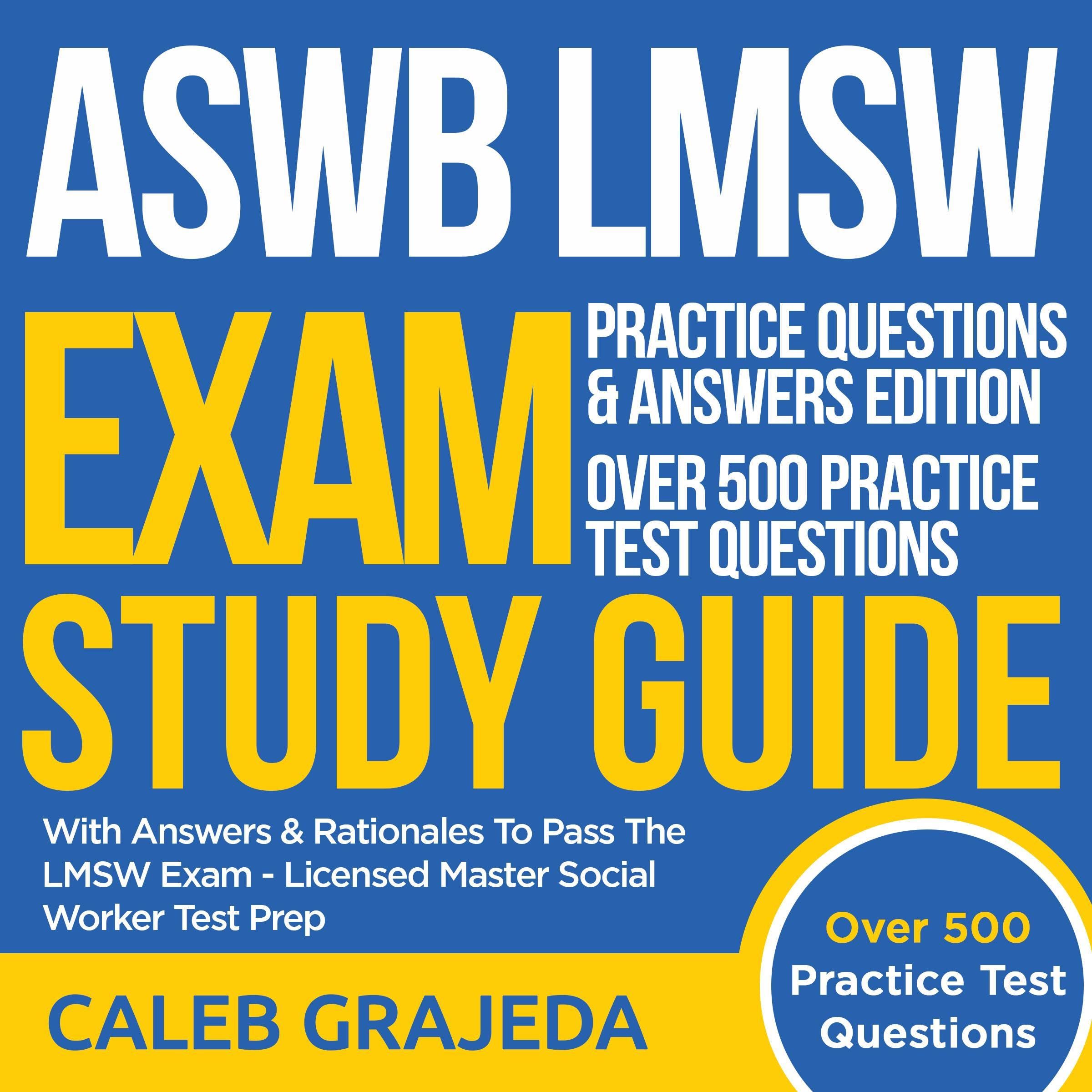 Cover art for ASWB LMSW Exam Study Guide: Licensed Master Social Worker Test Prep