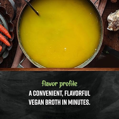 Miniatura 3 de Frontier Co-op Caldo vegetariano en polvo, bolsa a granel de 1 libra, caldo, base de sopa, salsa, bebida caliente, kosher