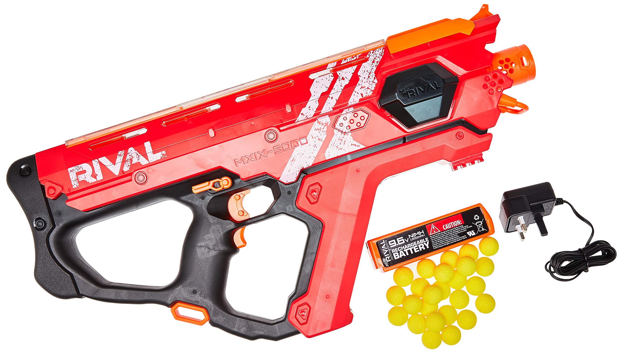 Perses MXIX-5000 Nerf Rival Motorized Blaster (red) - Fastest