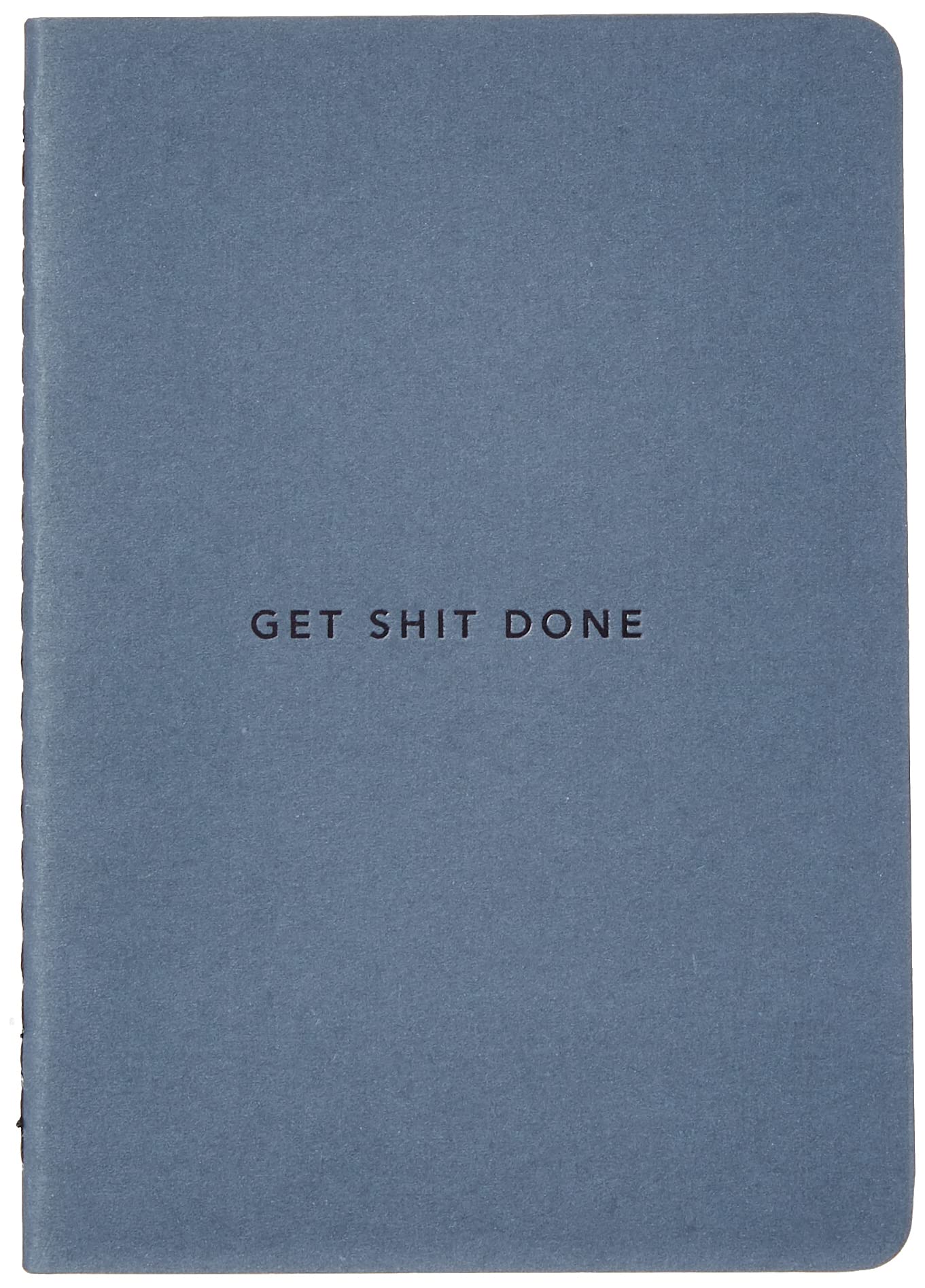 MiGoals A6 Daily notebooks | Half Notebook & to do List with Bullet Point Pages | Productivity Planner, Journal & Notepad | Lined Paper for Getting Things Done | Free ebook Included Navy