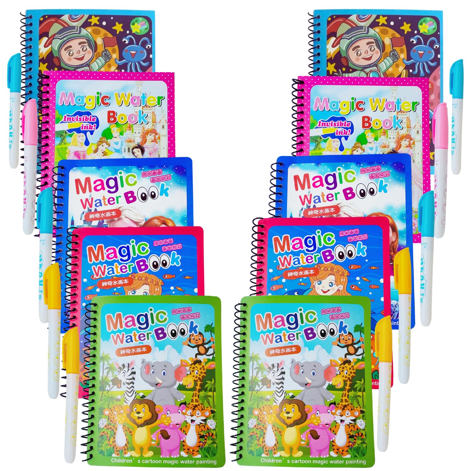 IncyWincy Magic Colouring Book (Pack of 10), Birthday Return Gift for Kids, Aqua Doodle, Reusable, No-Mess Drawing, Party Favor for Children, Boys & Girls (Mermaid) (B0CHFW8D2Y) Amazon Price History, Amazon Price Tracker
