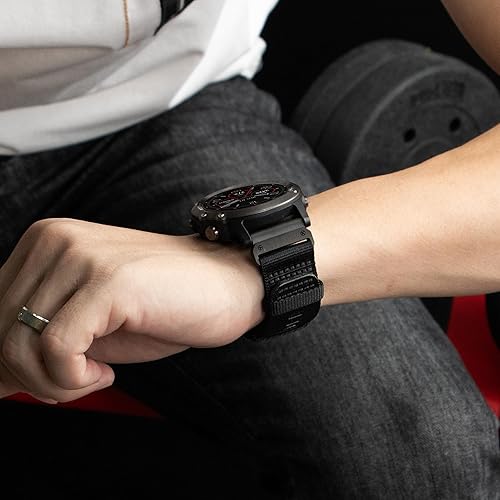 Miniatura 5 de Zeit Diktator Correas de reloj Quickfit de 1.024 in compatibles con Garmin Tactix 7 ProFenix 7X Pro7X6X Pro5X pro5XDescent MK2 MK1 Tactix
