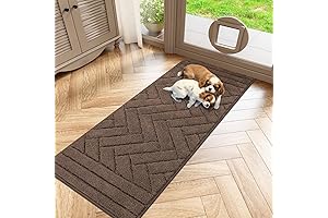 Tindbea Dog Mat for Muddy Paws: Keep Your Entryway Spotless!