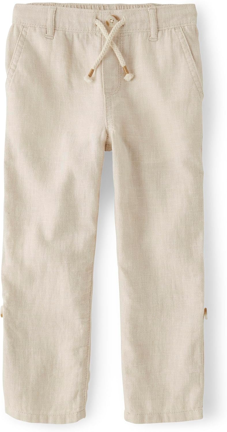 Gymboree Boys' and Toddler Pull on Linen Pants - Picture 8 of 25