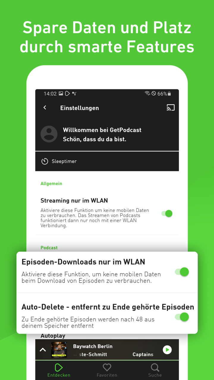 GetPodcast - Der kostenlose Podcast Player - Podcasts hören und ...