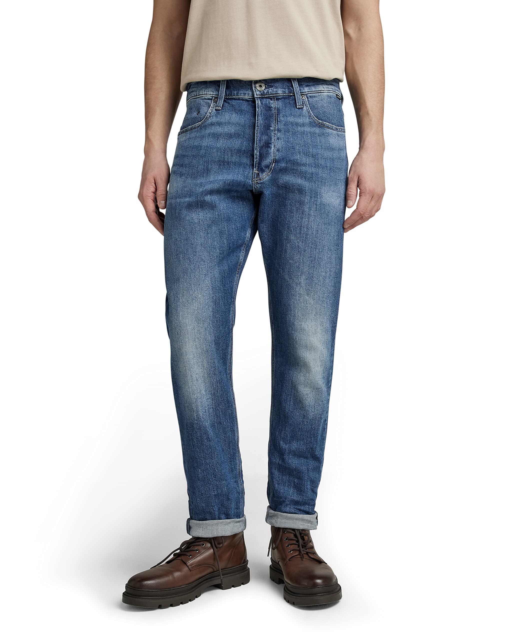 G-STAR RAW Herren Triple A Regular Straight Jeans