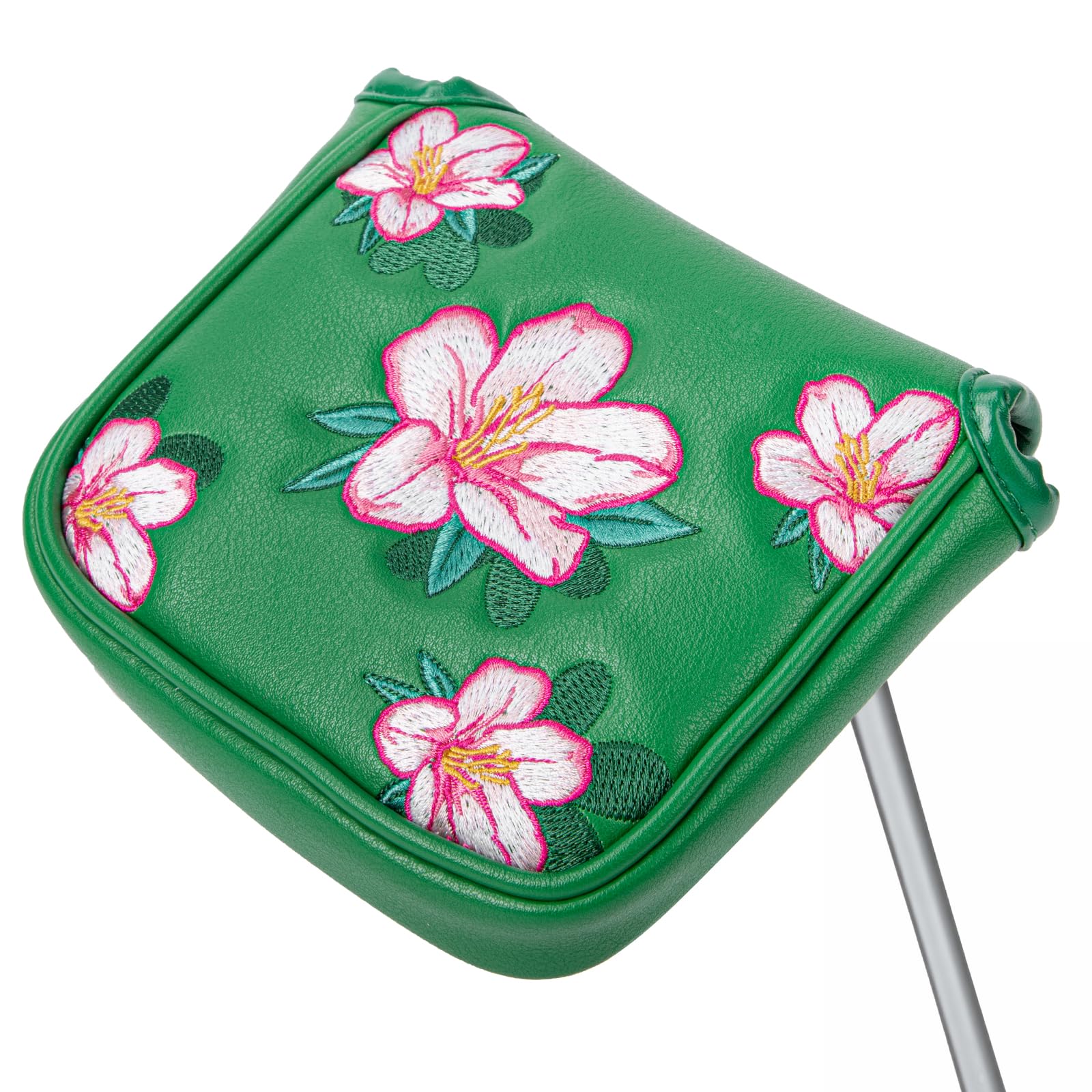 Azalea Golf Club Head Covers - Leather Driver Covers Fairway Wood Cover Hybrid Head Cover Putter Headcovers (for Mallet Putter(1pcs))