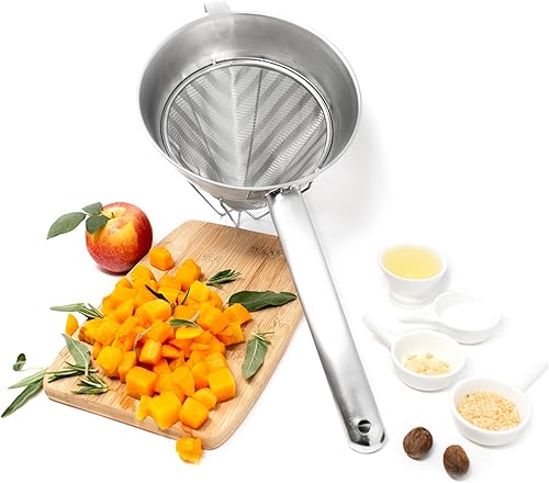 Miniatura 9 de Norpro Acero inoxidable ChinoisChina Cap Colador de alimentos