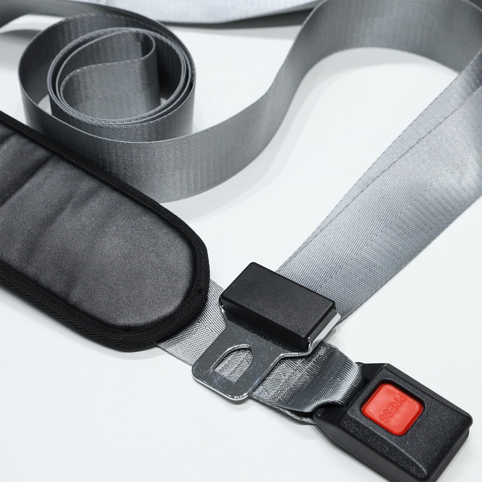 HHCCTEO 9.8Ft Mobilization Belt Physical Therapy, Stabilization Strap for Physical Therapy, Yoga Stretching Strap or Knee Therapy Strap(B)