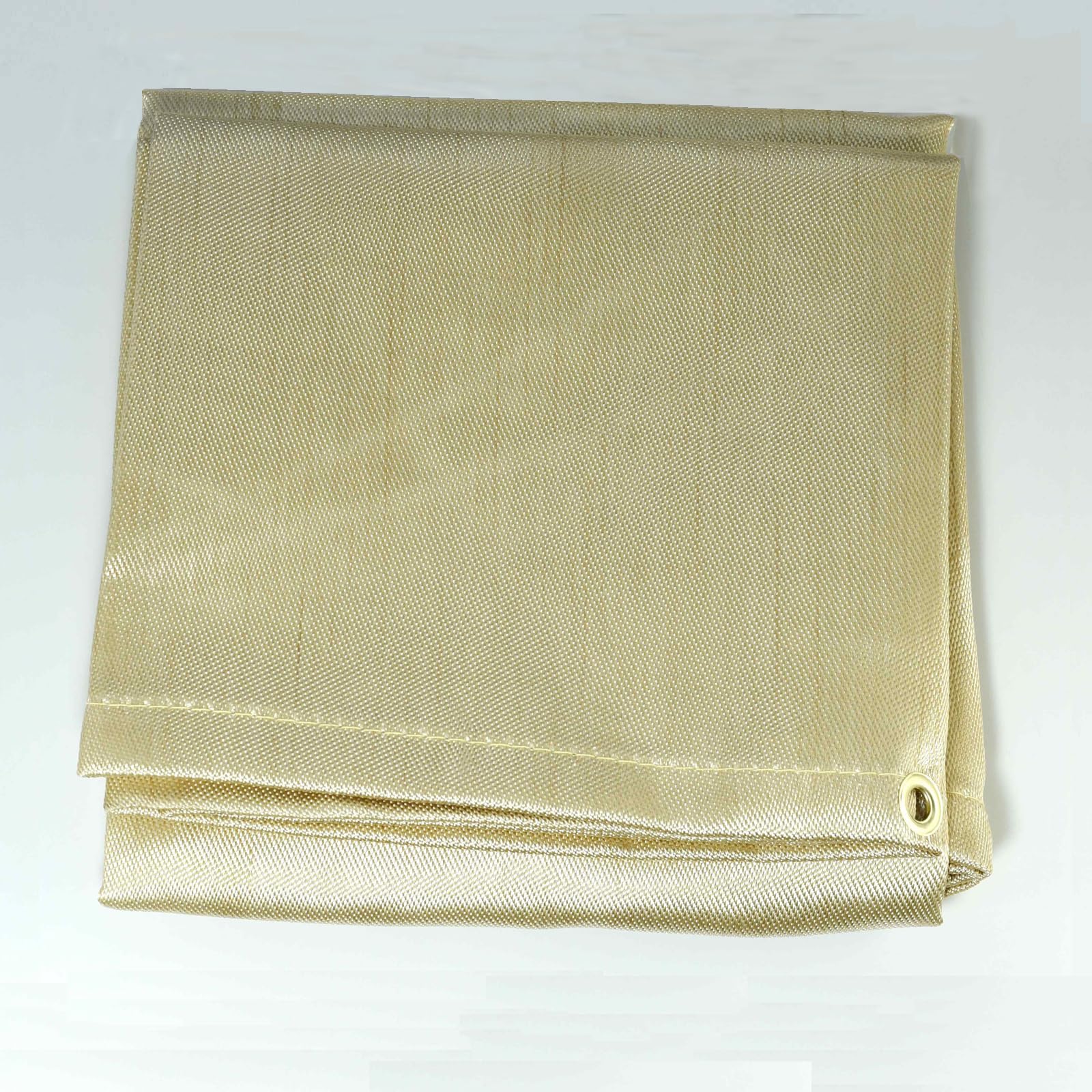 RIVERWELD Coperta per saldatura in fibra di vetro, 1,8 x 2,4 m, 550 °C, tessuto spesso resistente al fuoco da 8 mm, resistente al calore, per affumicatori industriali e barbecue da campeggio