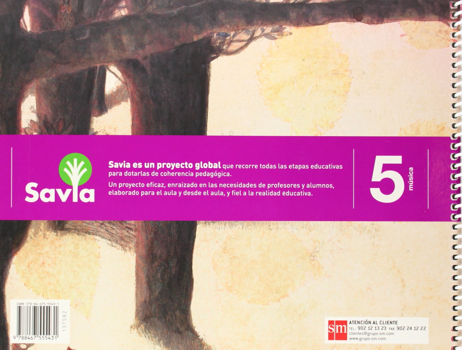 Savia, música, 5 Educación Primaria