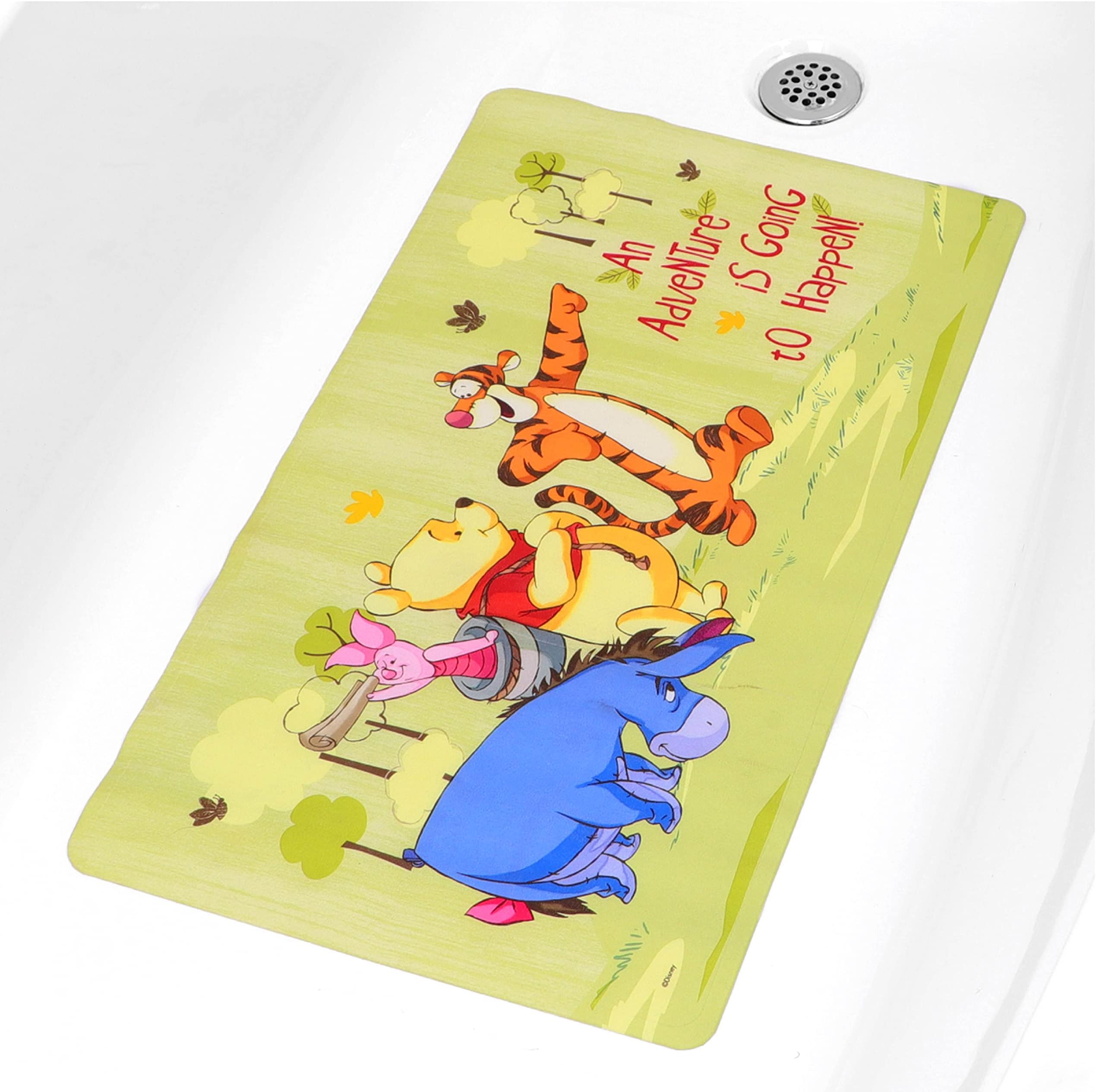 Amazon.com: Ginsey Disney Winnie The Pooh Bath Tub Mat - Kids Tub Mat ...