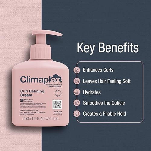 Miniatura 2 de Climaplex Crema definidora de rizos - Efecto voluminizador - Control de encrespamiento antihumedad - Propiedades protectoras y reestructurantes -
