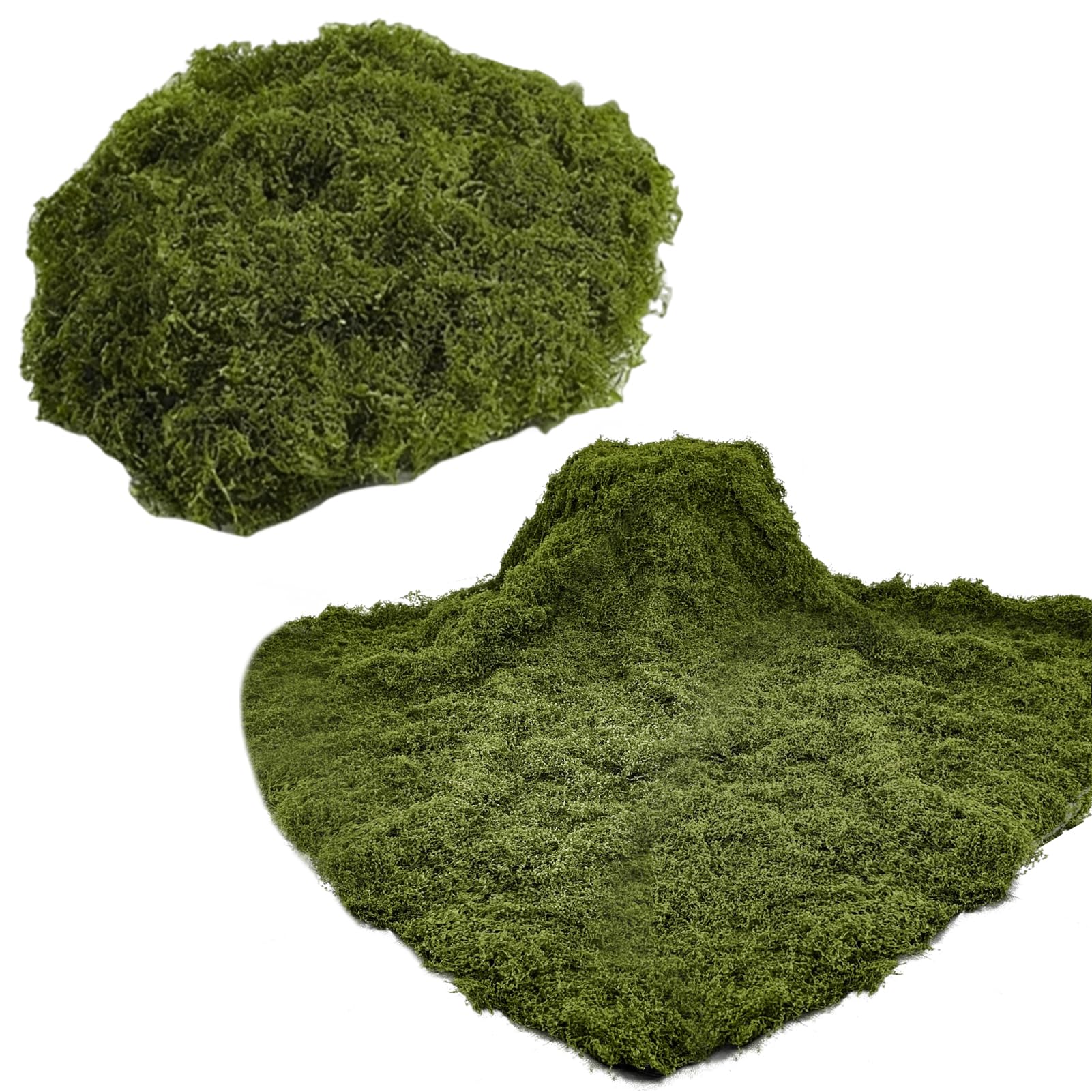 Storneliv Fake Moss, 150g Artificial Moss for Indoor Plant Pots, Garden, Terrariums, Landscaping, Crafts, Decor, Model Making