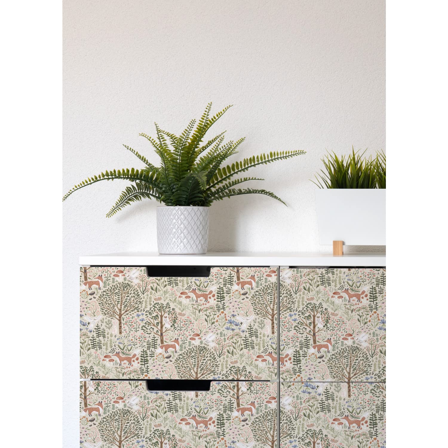 RoomMates RMK12591PLW Neutre Clara Jean Folklore Forest