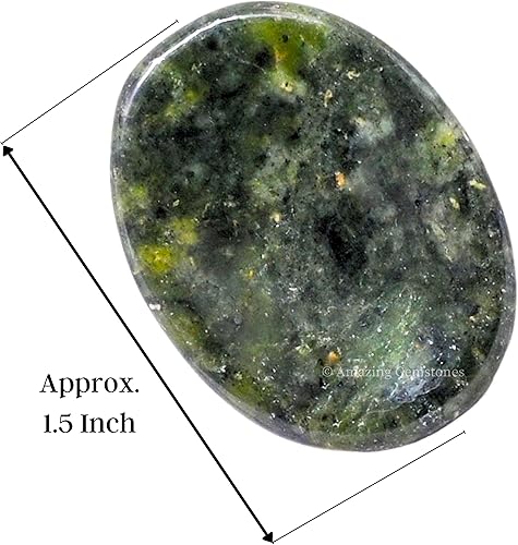 Vista 380 de Cristales de piedra de preocupación de cuarzo rosa y piedras curativas, piedras de preocupación para regalos de alivio del estrés, cristal de piedra