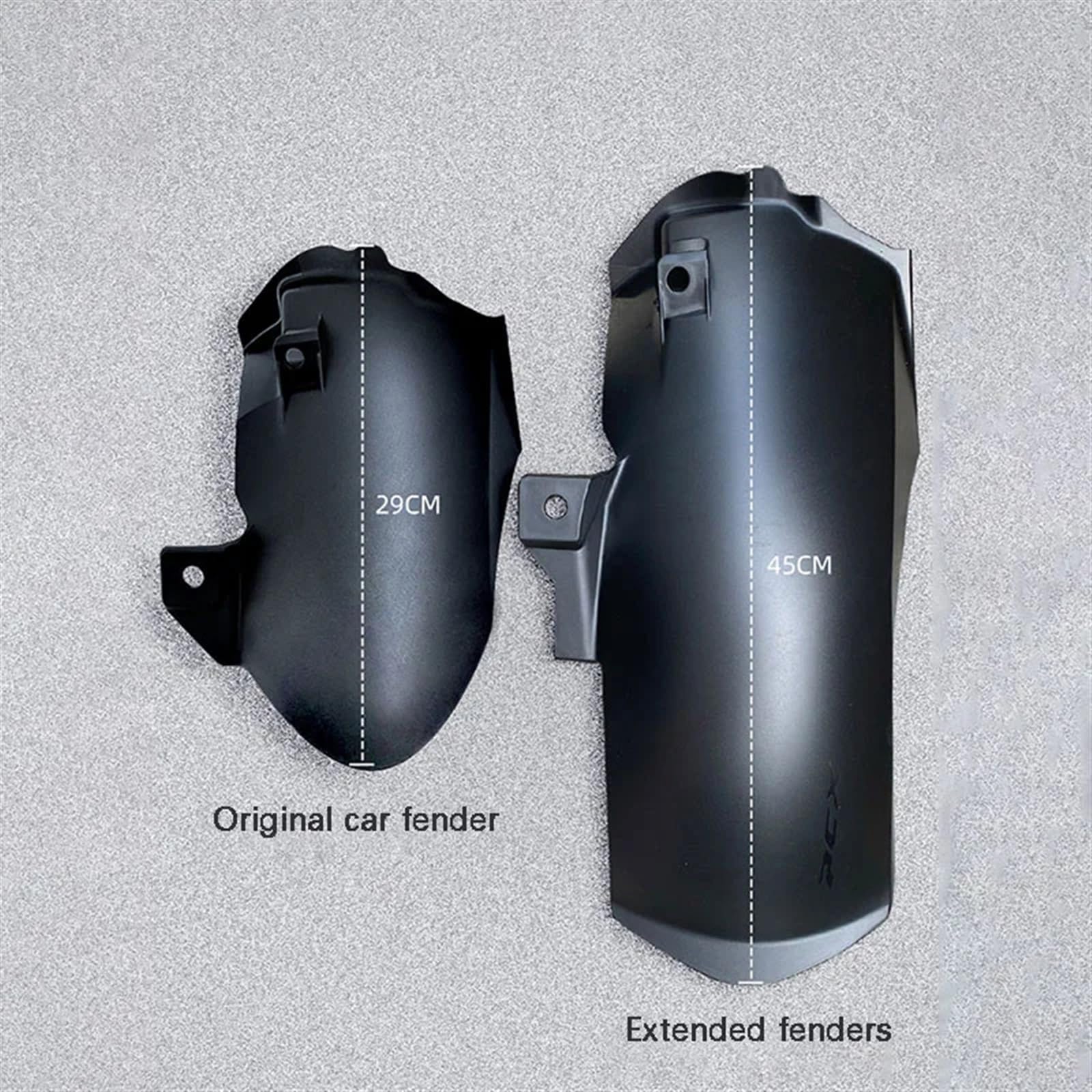 Paraspruzzi Moto Per PCX160 Moto Allarga Parafango Ruota Posteriore Parafango Hugger Paraspruzzi Parafango Parapolvere Protezione Estensione Scudo Nero Moto Parafango