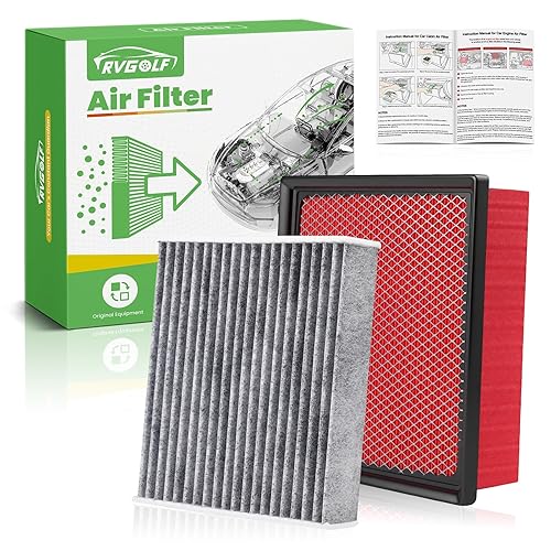 Engine+Cabin Air Filters Fit for 2011-2025 2026 Dodge Durango, 2011-2021