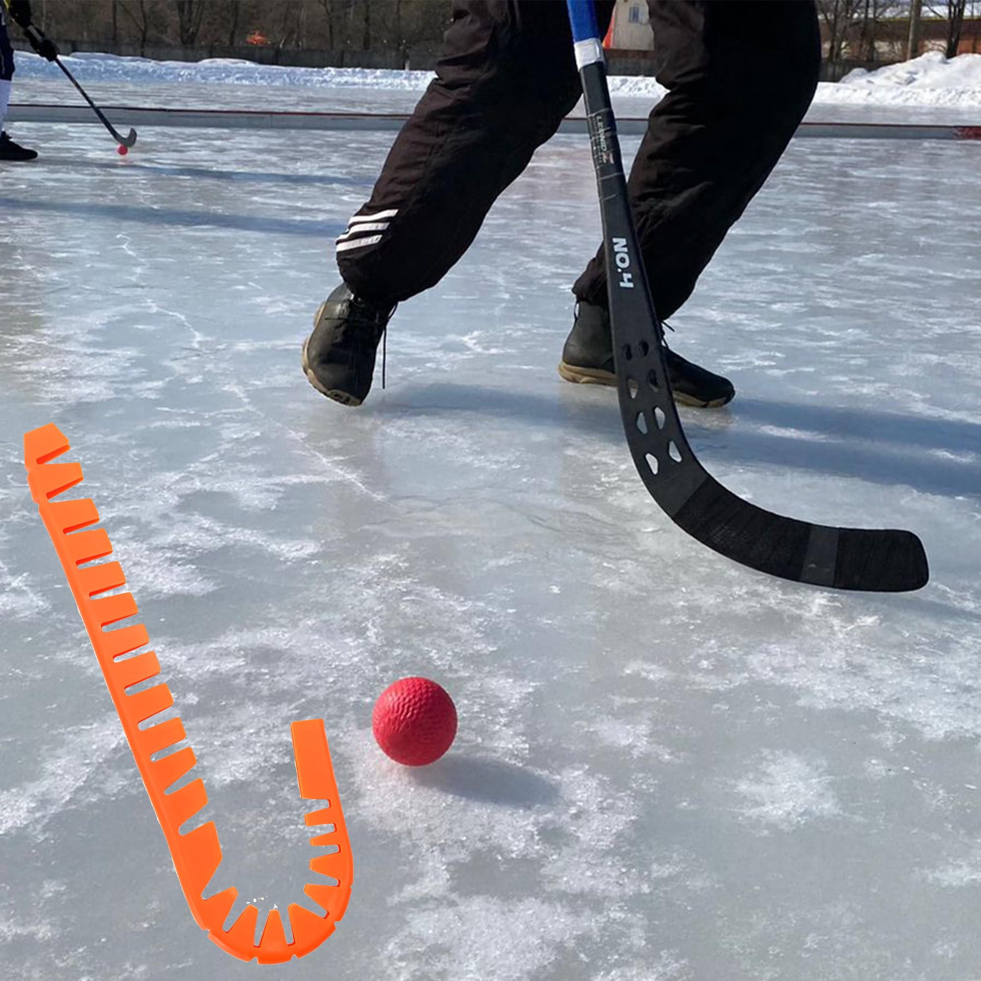 ZAHD Protectores de Bordes para Palos de Hockey Protector de Palo para Entrenamiento Fuera del Hielo Funda Ligera