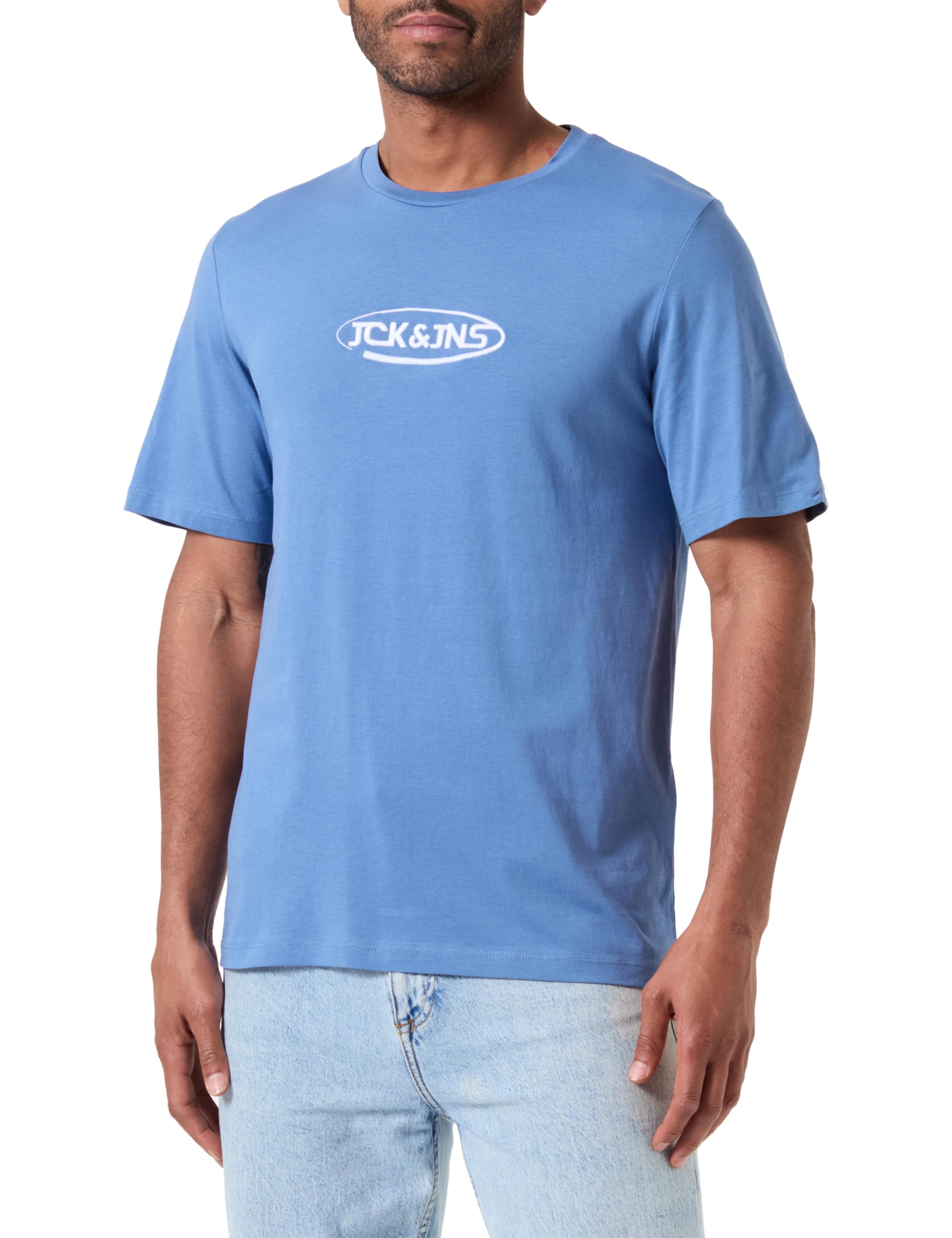 Jacoliver SS Tee, Coronet Blue, L