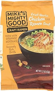 MIKES MIGHTY GOOD Organic Fried Garlic Chicken Ramen, 2.2 OZ