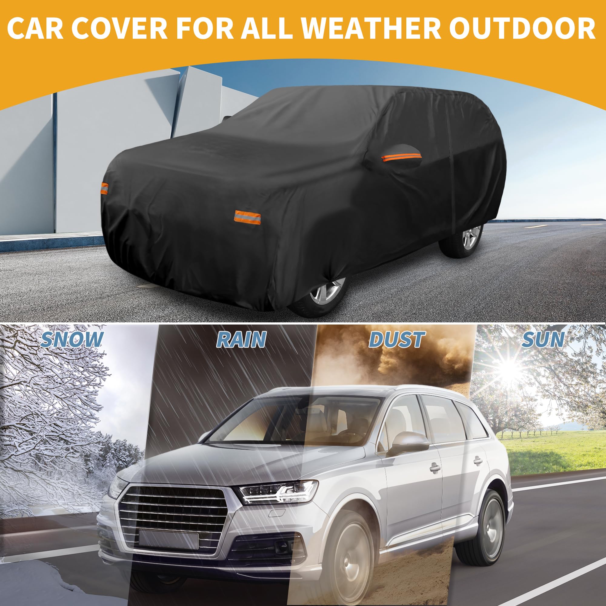 Funda para Coche Todo Clima para Toyota Land Cruiser 1 Pc