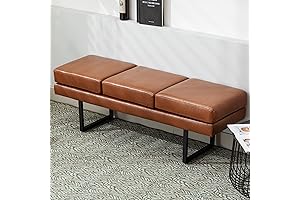 Okeysen Lobby Bench: 57 Inches Upholstered Conference Room Bench