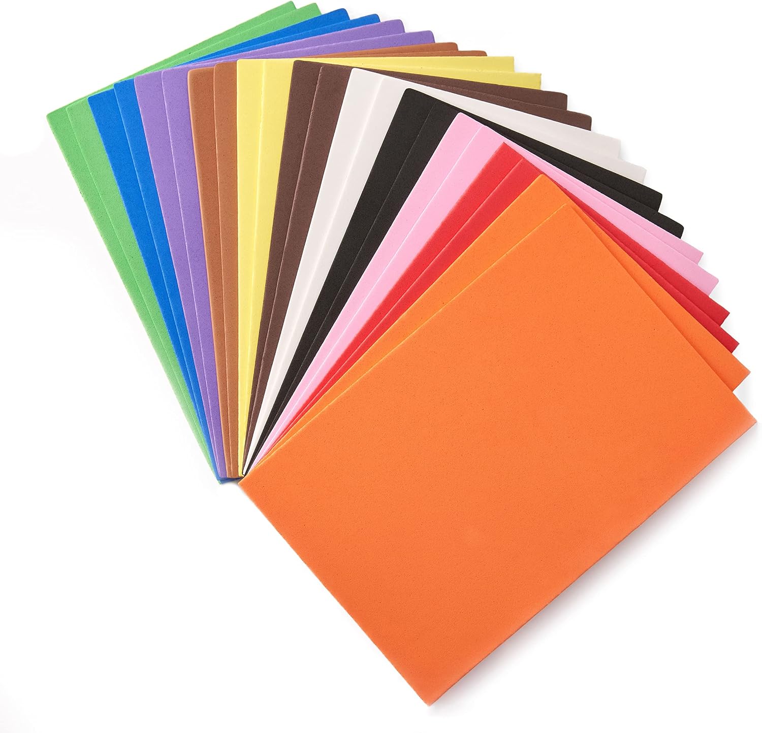 Creatology 6" x 9" Primary Foam Sheets Value Pack, 12 Packs: 65 ct. (780 Total)