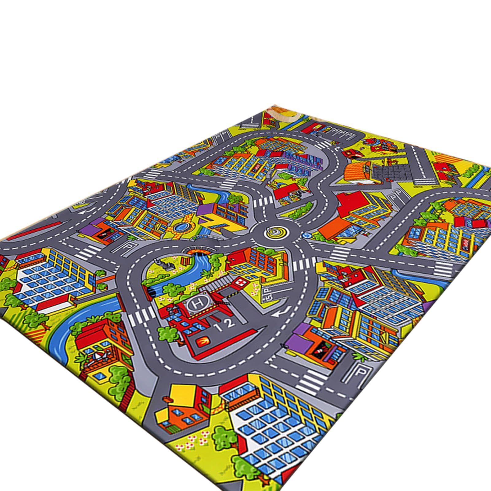 Tapis d'activité antidérapant pour bébé pour jouer au sol sans glisser