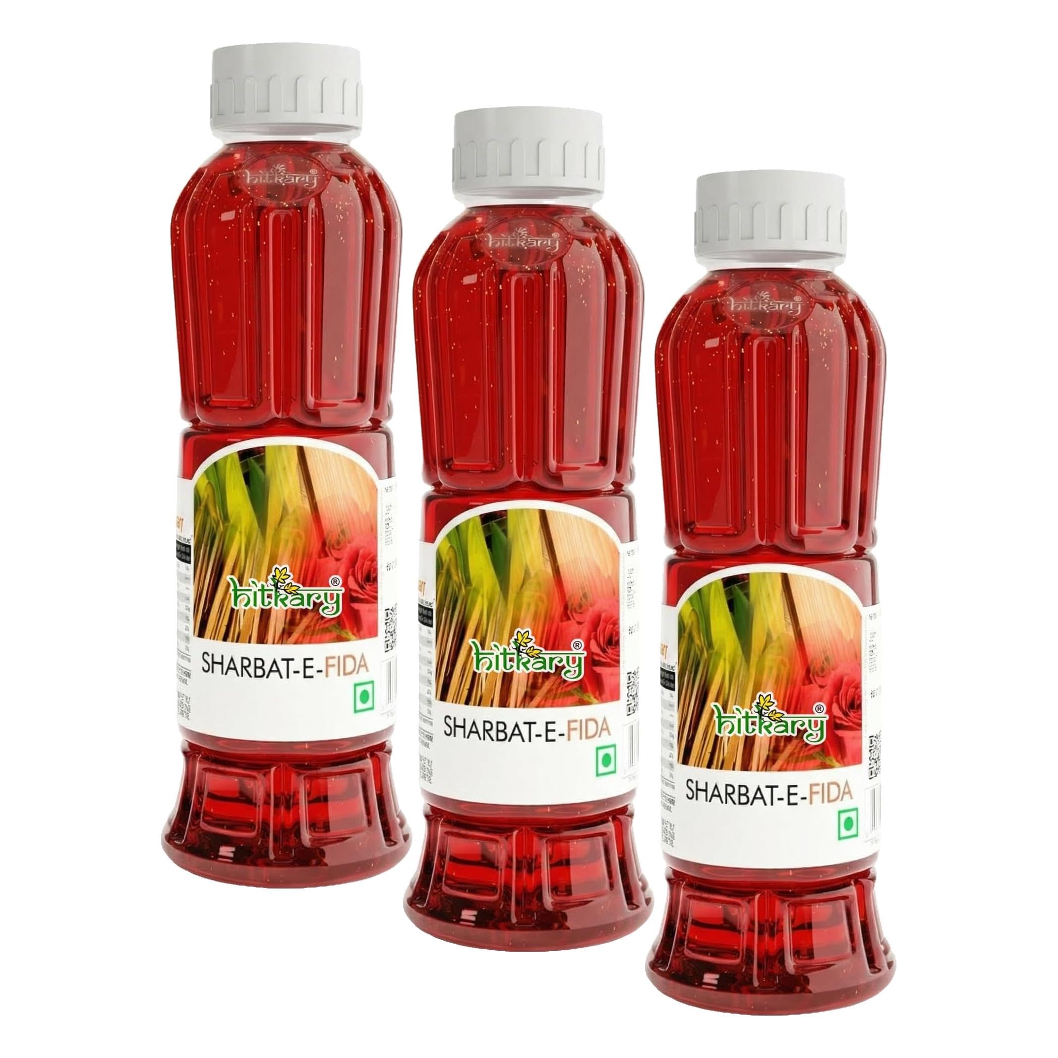 Hitkary Sharbat-E-Fida 700 ml (Pack of 3)-picture-24