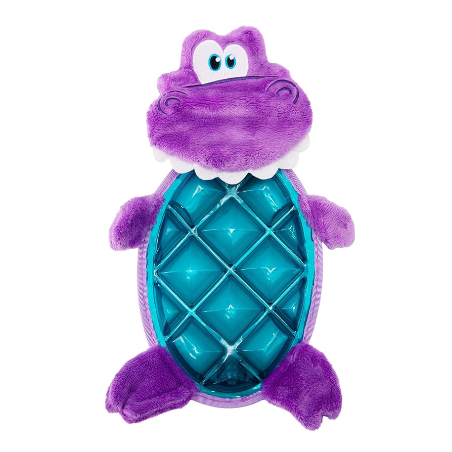 Pet Supplies : Outward Hound Bubble Palz Plush Dino Dog Toy