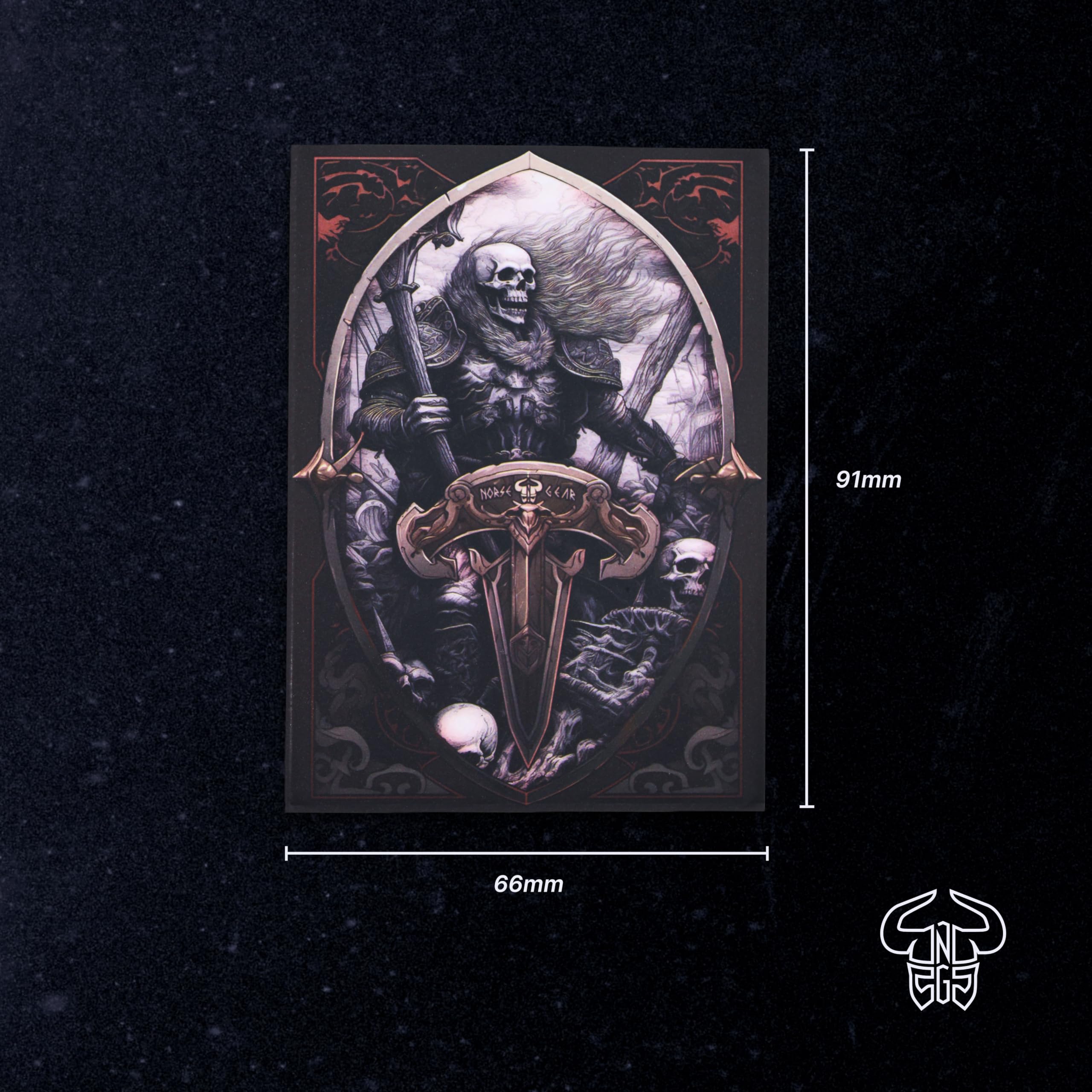 Amazon.com: Norse Gear Matte Card Art Playing Card Sleeves