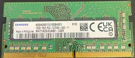 DDR4 16GB 4枚セット 64GB SAMSUNG ① Samsung 16GB DDR4 PC4-21300, 2666MHz, 288 Pin DIMM, 1.2V, CL