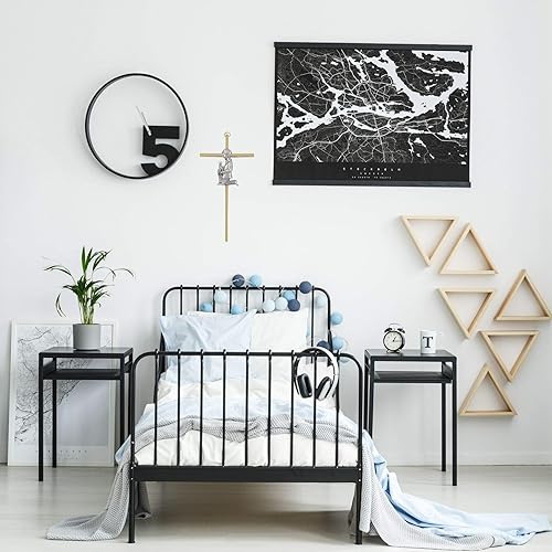 Miniatura 3 de Cruz de pared colgante decorativa de peltre de primera comunión para niños, 7 pulgadas