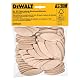 DEWALT Joiner Biscuits, No. 20 Size, 75-Piece (DW6820) Product Image 1