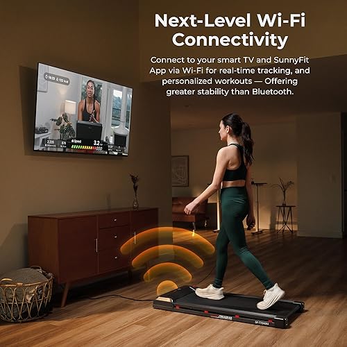Miniatura 2 de Sunny Health & Fitness Cintas de correr inteligentes con Wi-Fi