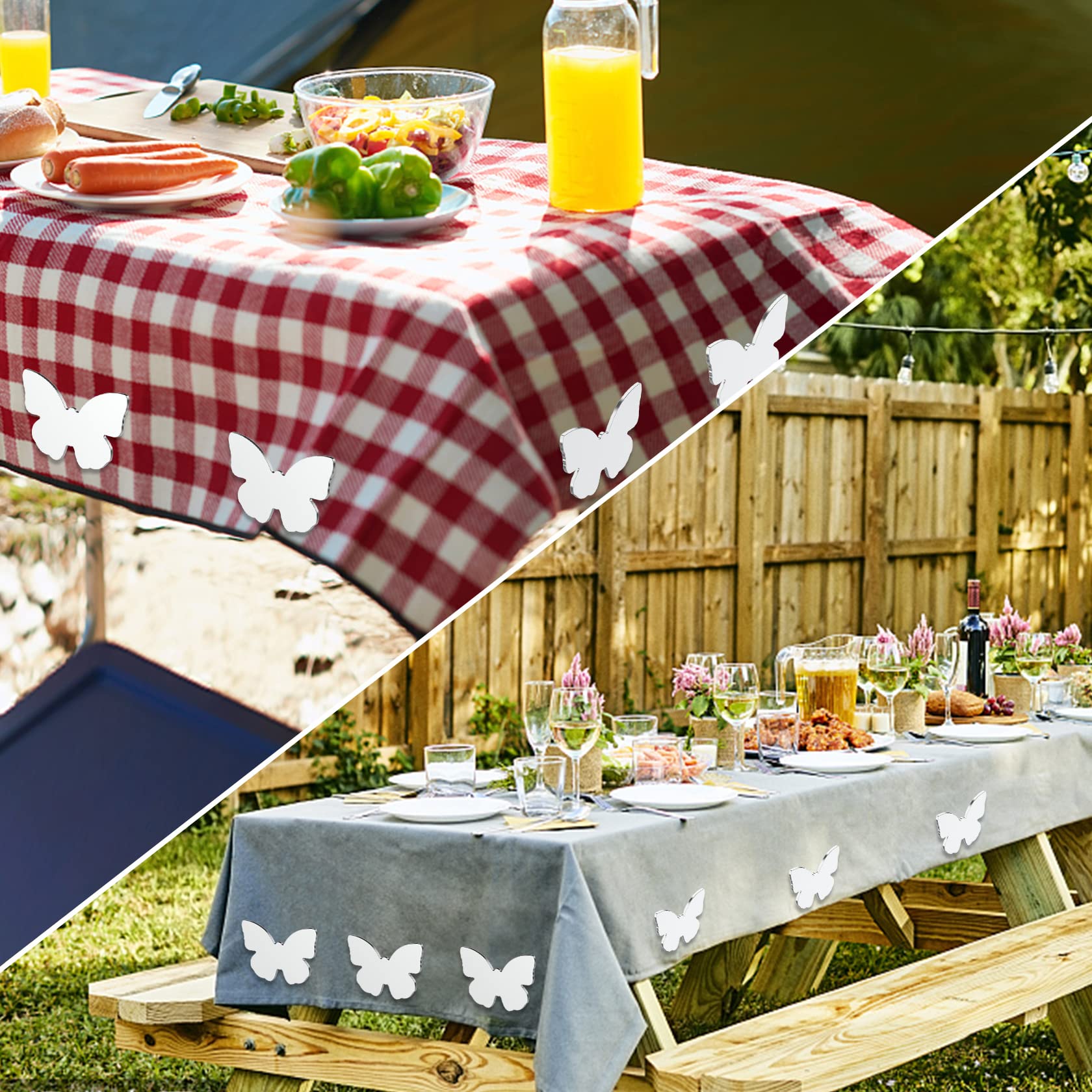 ABOOFAN 4pièces Suspension Pour Nappe Pinces à Nappe Pour Pique