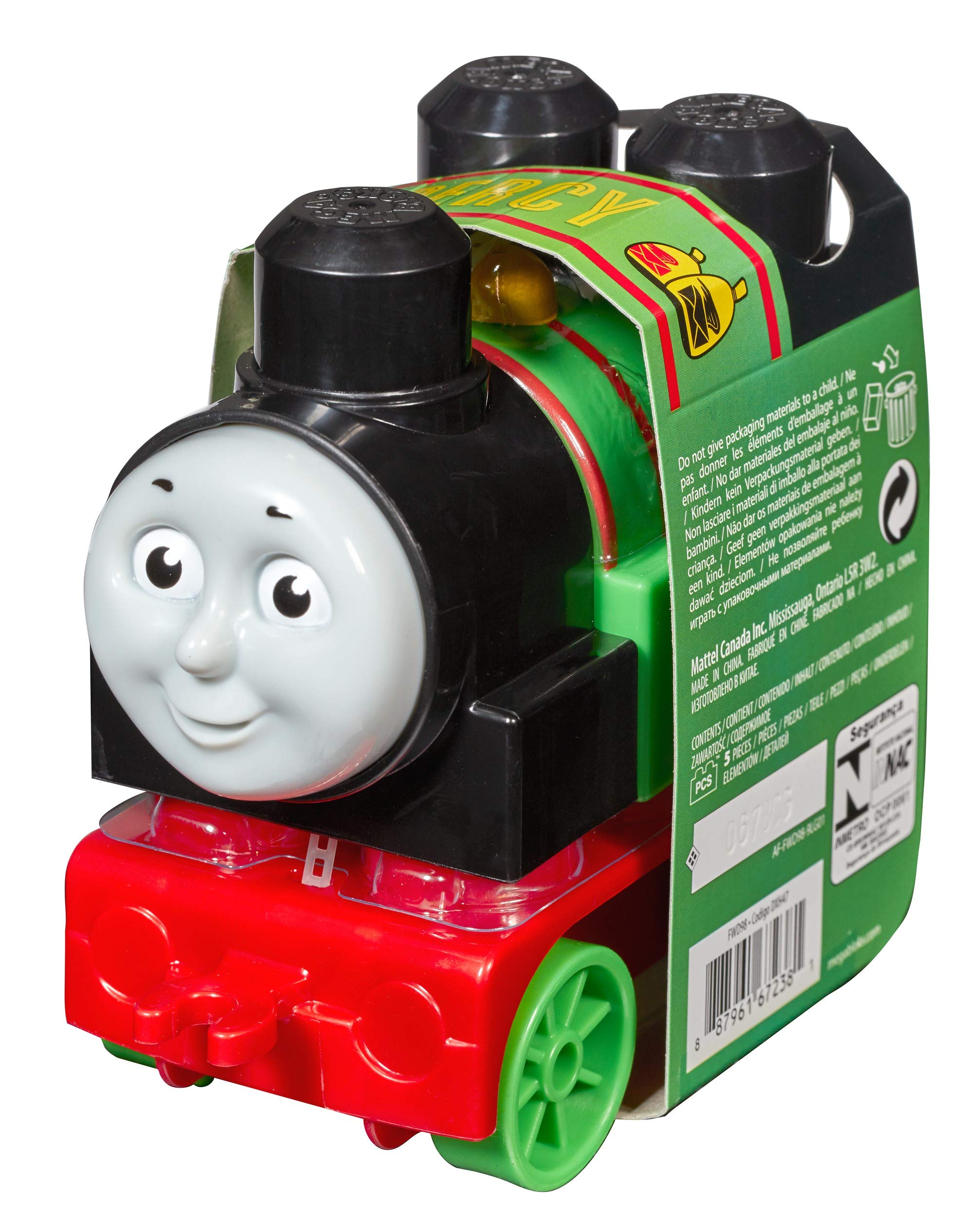 Mega Bloks Fisher Price Thomas Mailman Percy Building Set