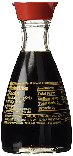 Miniatura 10 de Kikkoman Salsa de soja en dispensador de 5 onzas líquidas paquete de 2