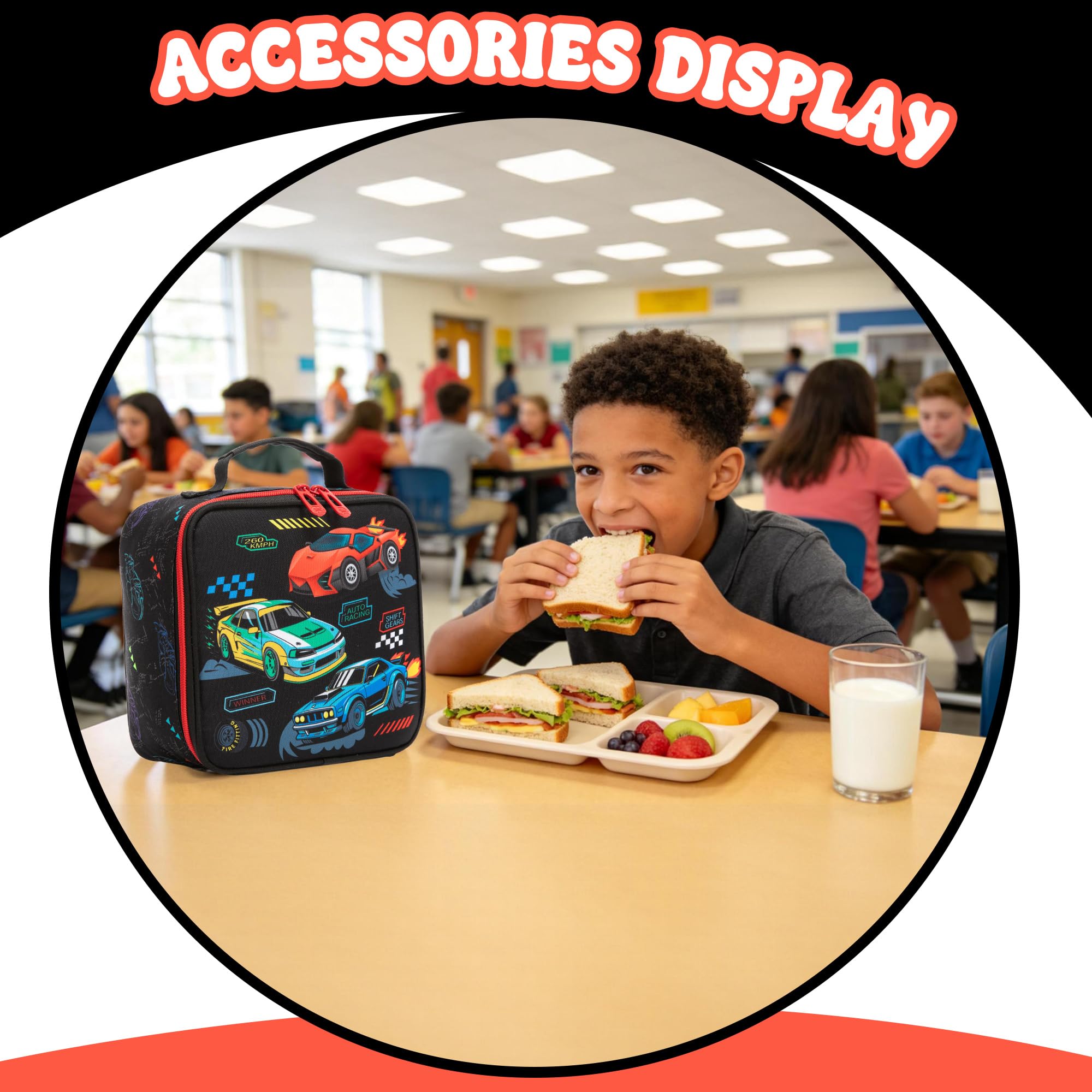 HTgroce Mochila con Ruedas Niña – Set 3 en 1 con Estuche y Bolsa de Almuerzo – Carrito Escolar Ergonómico para Primaria – Trolley Infantil para Colegio y Viaje