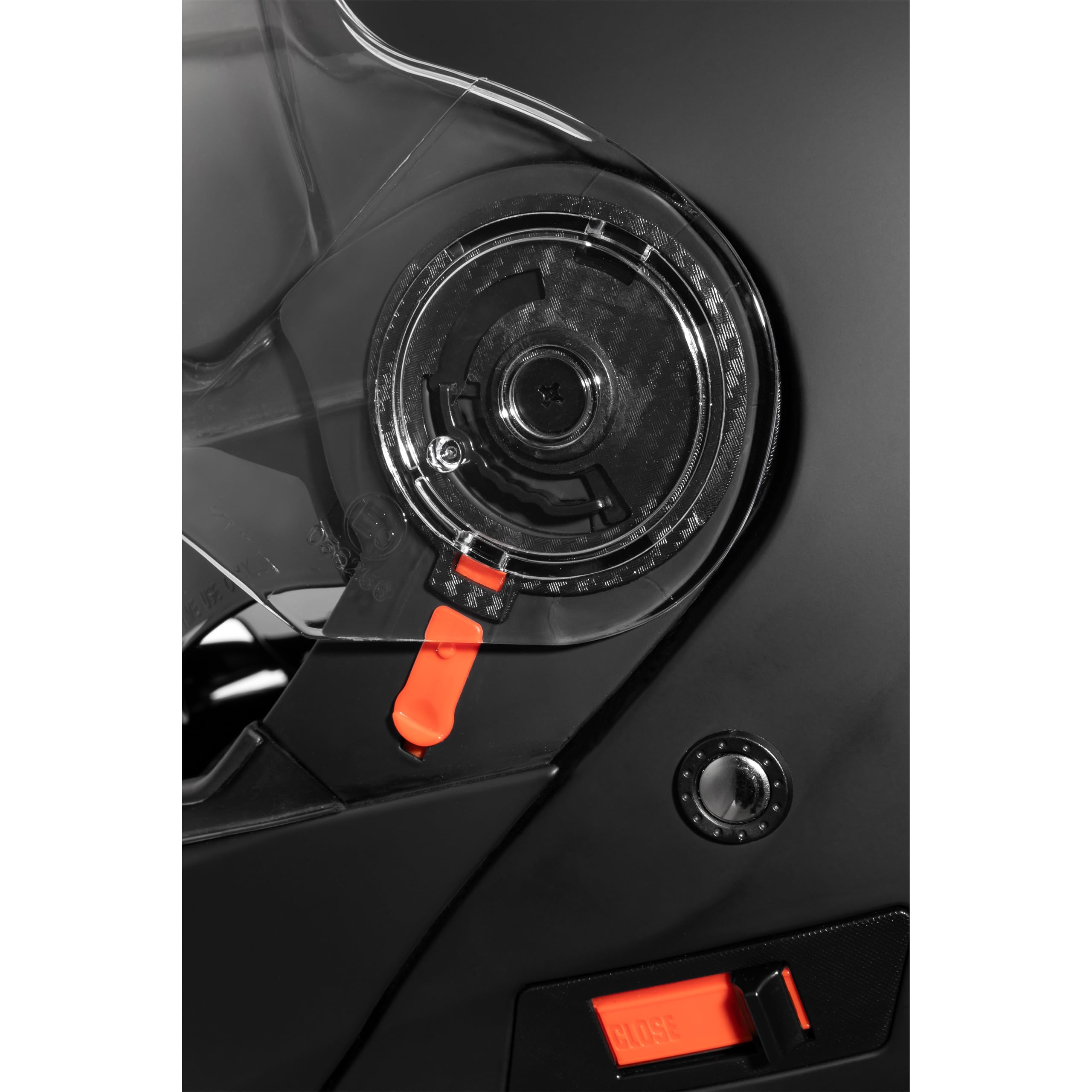 Nexo Klapphelm Basic III - Thermoplast - 1.700g - Inkl. Sonnenblende Motorradhelm Rollerhelm Motorrad Helm