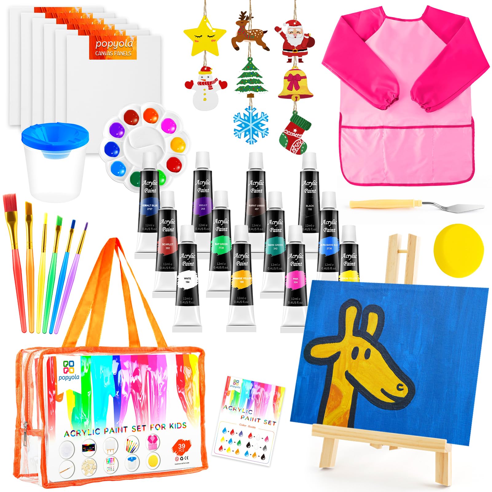 POPYOLA Acrylic Paint Set