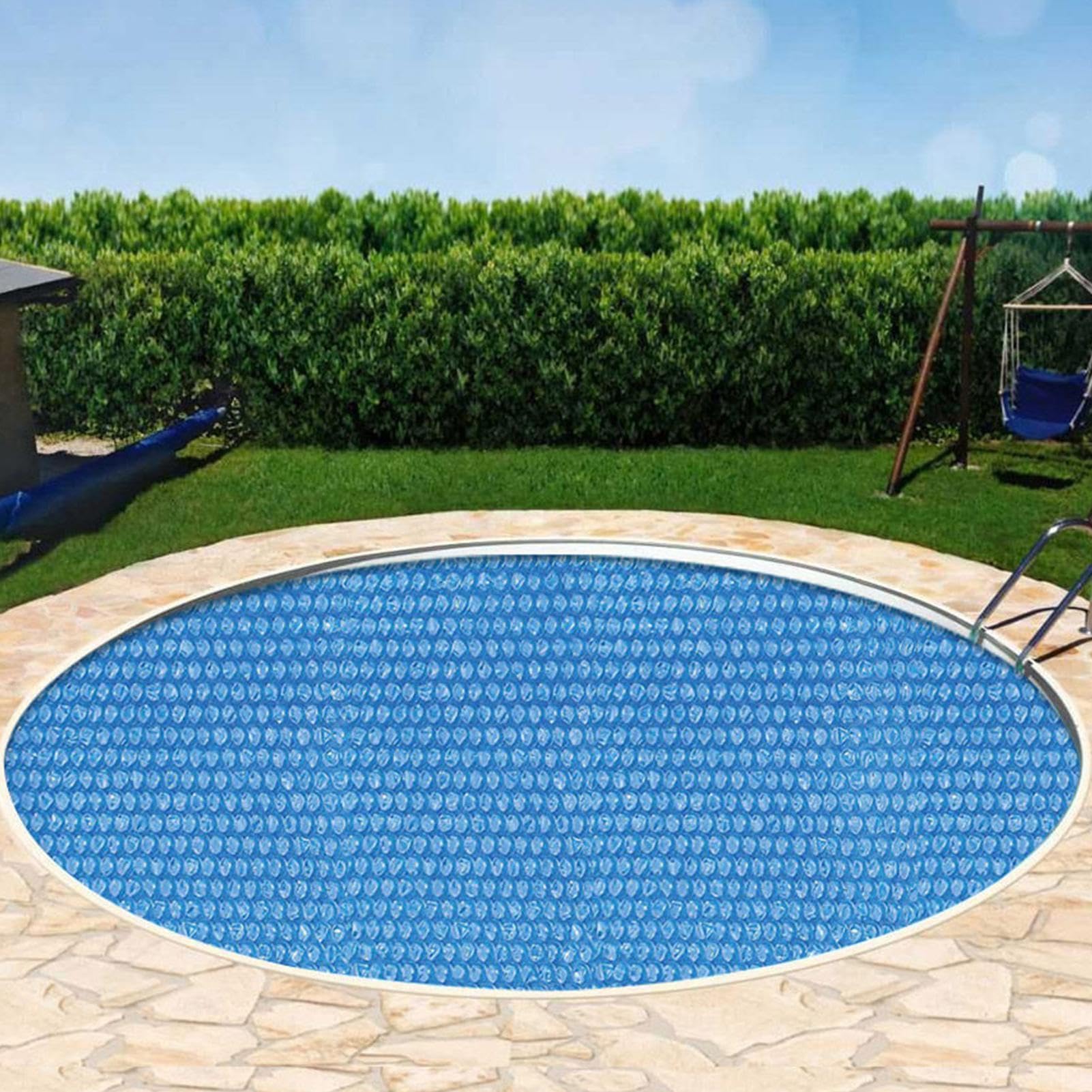 Bâche Solaire Pour Piscine Bâche À Bulles Pour Piscine Ronde 245Cm | Couverture De Protection