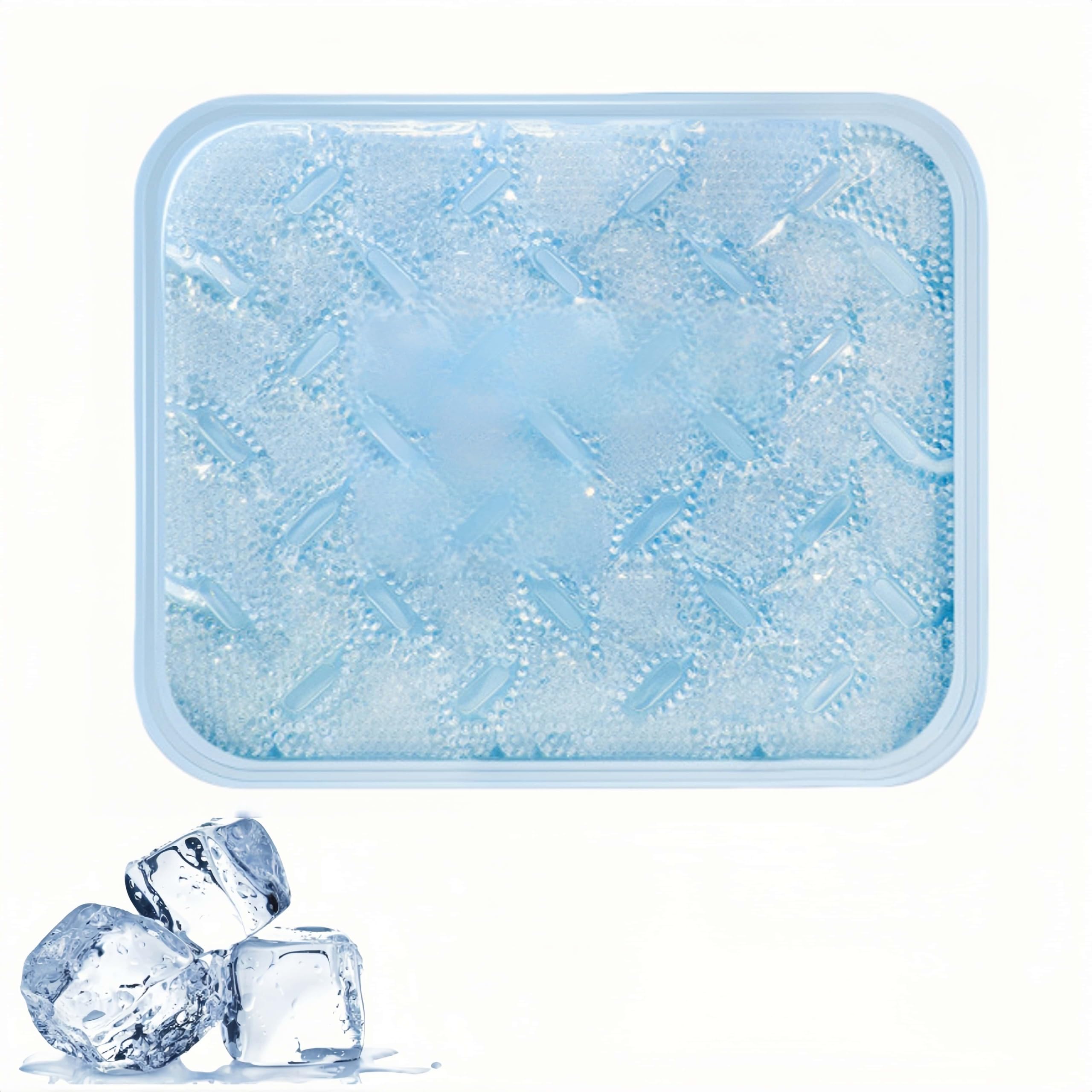 Generico Cuscino per sedile gel rinfrescante,cuscinetto gel traspirante antiscivolo (#5)