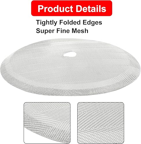 Miniatura 3 de 6 filtros de repuesto para prensa francesa, pantalla de malla de acero inoxidable, filtros para cafeteras de prensa francesa para máquinas de té de