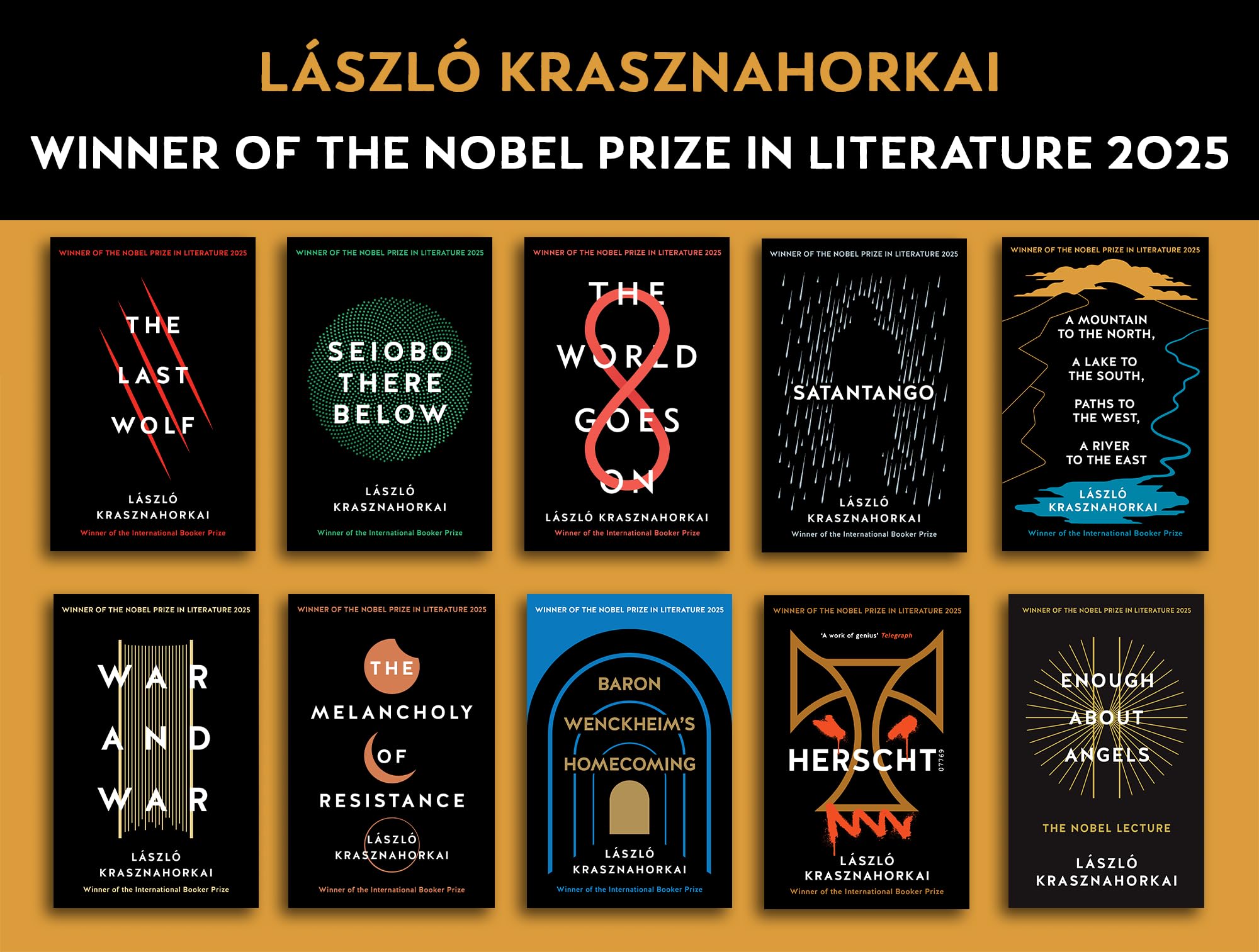 Satantango: Winner of the Nobel Prize in Literature 2025
